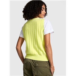 Collegiate Knit Sweater Vest