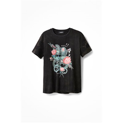 Camiseta arty serpiente