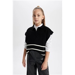Defacto Kız Çocuk Regular Fit Süveter A2892A823WN
