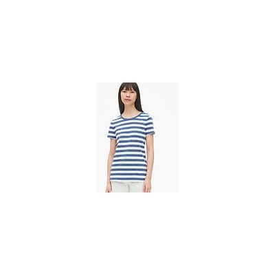 Vintage Wash Stripe Crewneck T-Shirt