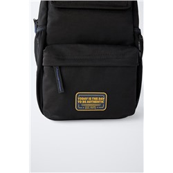 CROSSBODY BACKPACK WITH MULTIPLE POCKETS