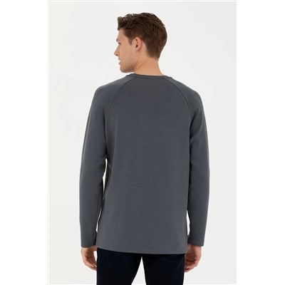 Erkek Antrasit Sweatshirt