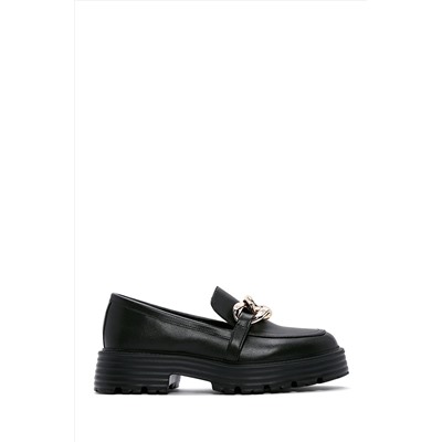 Derimod Kadın Tokalı Maskülen Loafer 23WFE402518