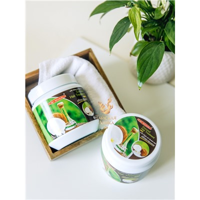 МАСКА ДЛЯ ВОЛОС «КОКОСОВАЯ» CAREBEAU
