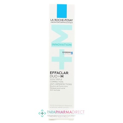 La Roche Posay Effaclar Duo+M Soin Triple Correction Anti-Imperfections 40ml