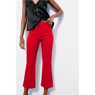 MINI FLARED TROUSERS