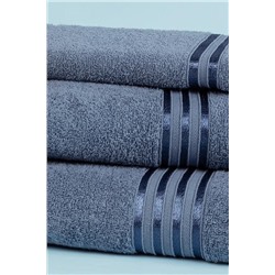 Maynor Bordürü Floşlu Banyo Havlusu