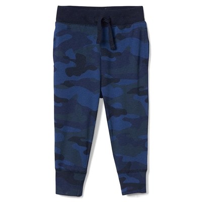 Camo pull-on pants