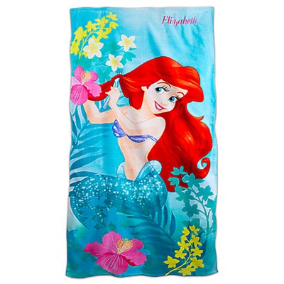 Ariel Beach Towel - Personalizable