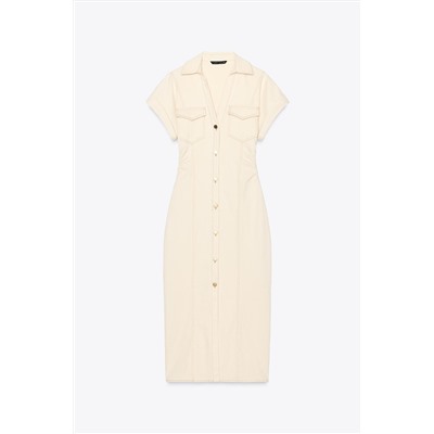 Z1975 MIDI DENIM DRESS
