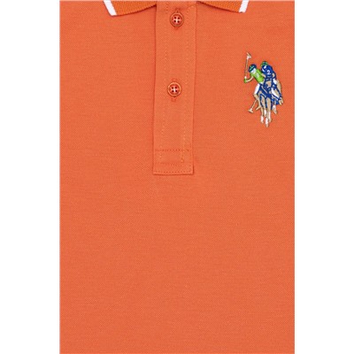 Erkek Çocuk Turuncu Polo Yaka Tişört