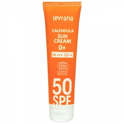 Крем для лица и тела солнцезащитный "Календула 50SPF 0+"