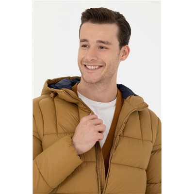 Erkek Açık Haki Mont