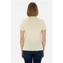 Kadın Limon Basic Polo Yaka Tişört