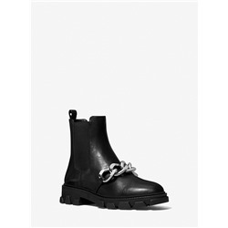 MICHAEL MICHAEL KORS Scarlett Embellished Leather Boot
