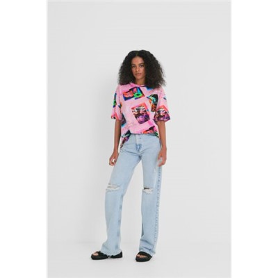 Camiseta oversize skate