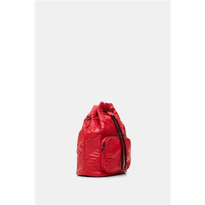 Bolso saco acolchado fruncido
