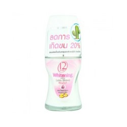 Шариковый дезодорант, снимающий раздражение против бритья 12 Plus 25 мл / 12 Plus Whitening Less Shave Nourish Roll On 25ml
