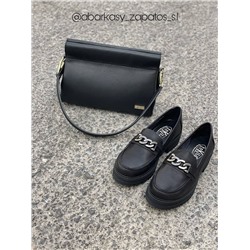 TEKILA 2305 negro+Ab.Zapatos PELLE Milan (930) АКЦИЯ