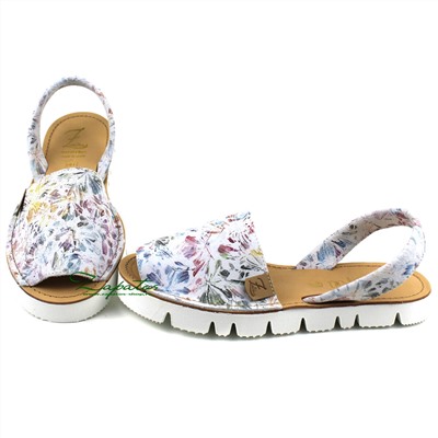 AB.Zapatos · 502 Samanta · Blanco+AB.Z · Pelle · 21-20 (370) BEIG