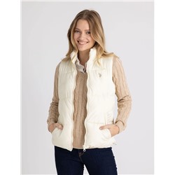 CLASSIC PUFFER VEST WITH ZIP POCKETS