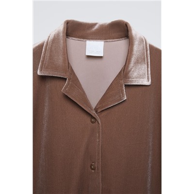 VELVET SHIRT