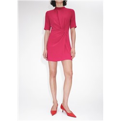 Vestido detalle drapeado