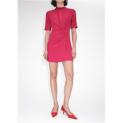 Vestido detalle drapeado