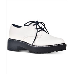 Wild Pair Rainee Platform Lug Sole Oxford Flats, Created for Macy's