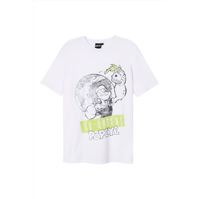 Camiseta Popeye Blanco
