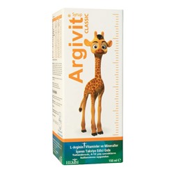 Детский витаминный сироп Classic 150 мл Argivit для роста и развития детей