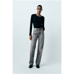 TRF WIDE-LEG MID-RISE FULL LENGTH JEANS