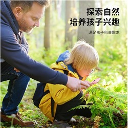 Новая улучшенная версия детского игрушечного микроскопа, набор для научных экспериментов