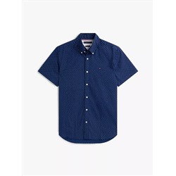 Regular Fit Geo Print All-Day Shirt