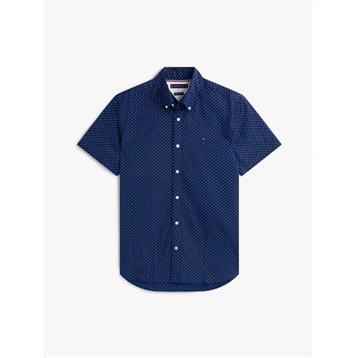 Regular Fit Geo Print All-Day Shirt