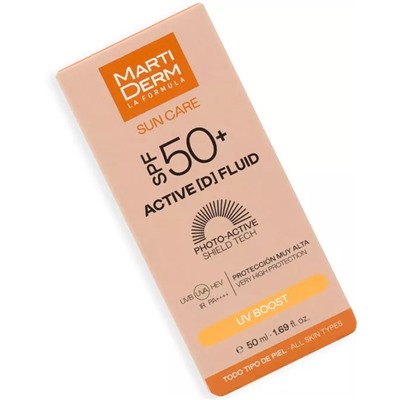 MartiDerm Sun Care SPF50+ ActiveD UV Boost 50мл