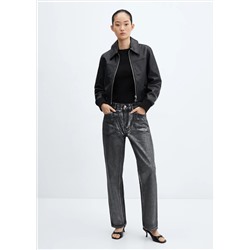 Jeans rectos foil