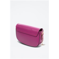 Bandolera de piel Annone Violeta