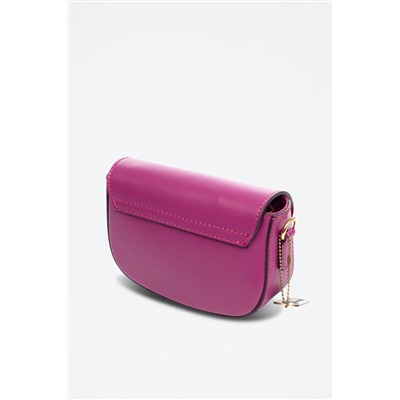 Bandolera de piel Annone Violeta