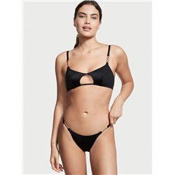 VICTORIA'S SECRET Chain Strap Brazilian Swim Bottom