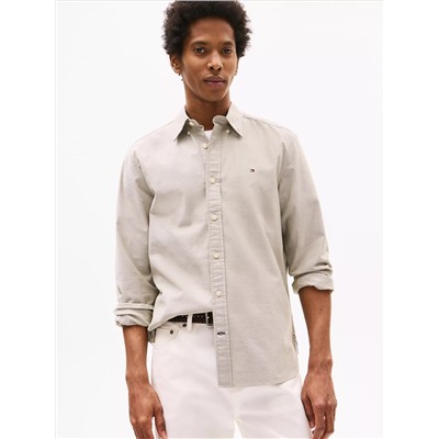 Regular Fit Stretch Oxford Shirt