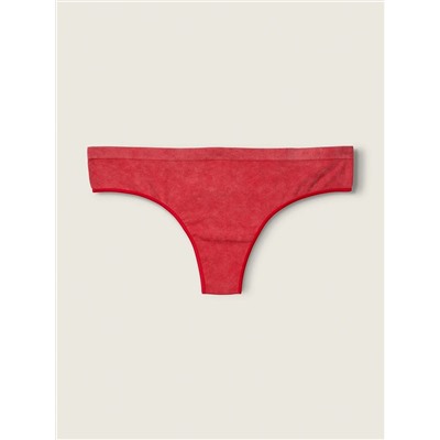 Seamless High-Leg Thong Panty