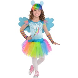 Toddler Girls Rainbow Dash Costume - My Little Pony