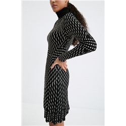 Vestido slim corto