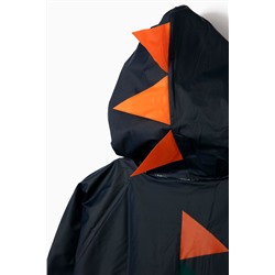 Impermeable con capucha Azul marino