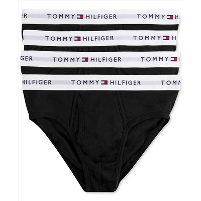 Tommy Hilfiger Men's Underwear, Cotton Brief 4-Pack - 09TF001