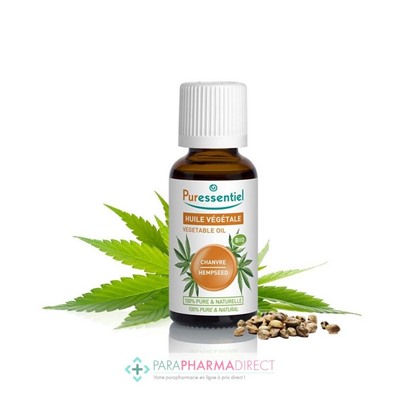Puressentiel Huile Végétale Chanvre BIO 50 ml