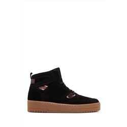 Derimod Kadın Süet Deri Bilekli Sneaker 22WFD500410