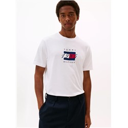 Short-Sleeve 1985 Flag Graphic T-Shirt
