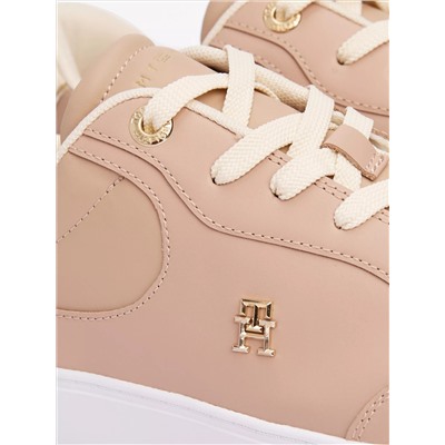 Monogram Leather Court Sneaker